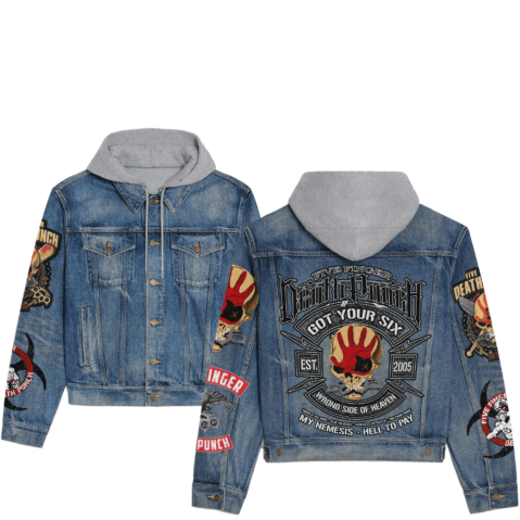 5FDP HOODED DENIM JACKET TD