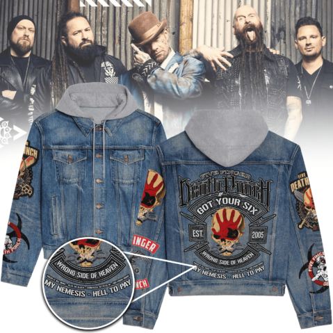 5FDP HOODED DENIM JACKET TD