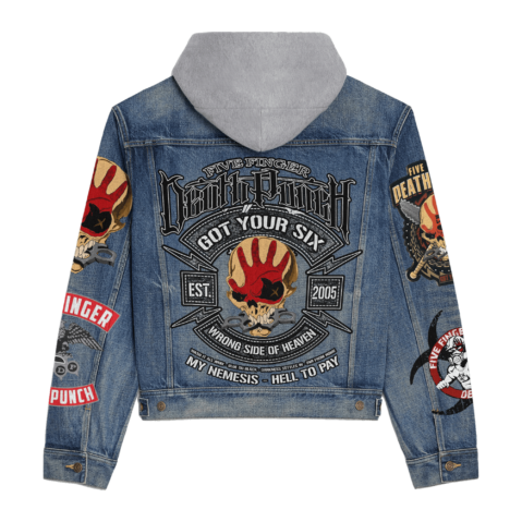 5FDP HOODED DENIM JACKET TD