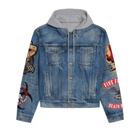 5FDP HOODED DENIM JACKET TD