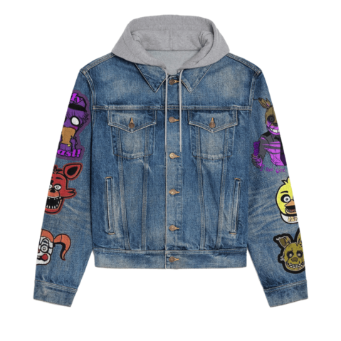 5NAF HOODED DENIM JACKET TD