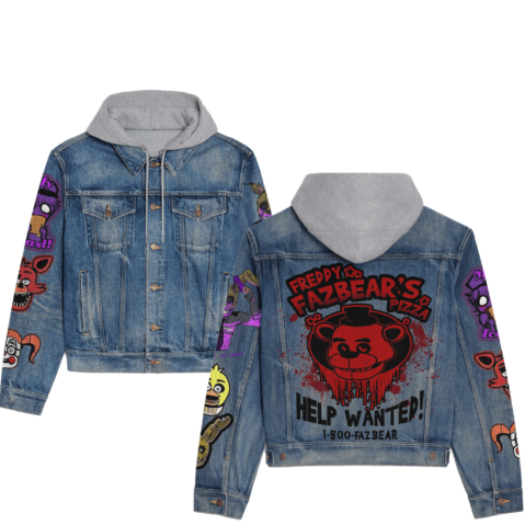 5NAF HOODED DENIM JACKET TD