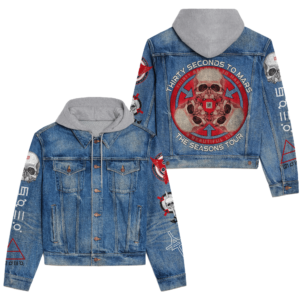 TSTM HOODED DENIM JACKET MH