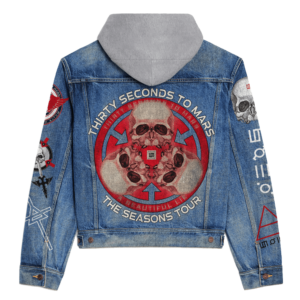 TSTM HOODED DENIM JACKET MH