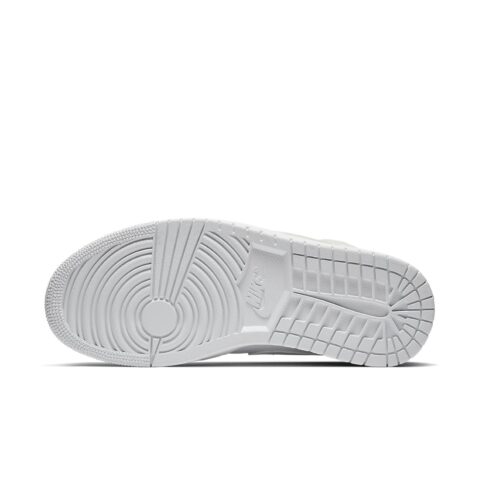 (WMNS) Air Jordan 1 Mid Patent 'Triple White' BQ6472-111