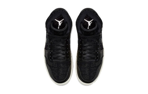 (WMNS) Air Jordan 1 Retro High Premium 'Black' AH7389-001