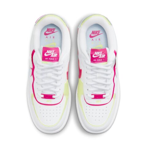 (WMNS) Nike Air Force 1 Shadow 'White Pink Yellow' FQ8885-100