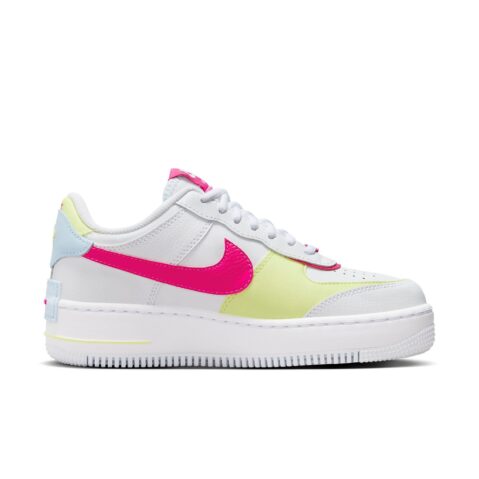 (WMNS) Nike Air Force 1 Shadow 'White Pink Yellow' FQ8885-100