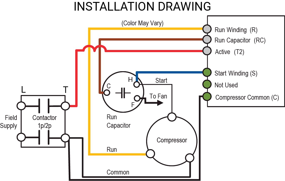 Air Conditioner Soft Start Module  Easy DIY Install  Smallest Soft Start on The Market  Reverse Motor Protection for Generator Use. Proven Reliability. (16-32A)