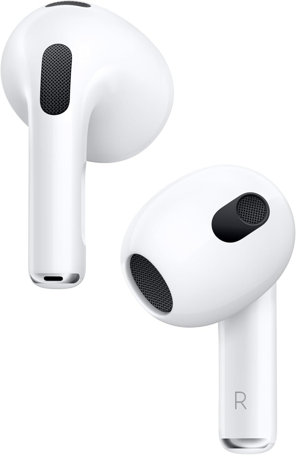 Apple AirPods (3rd Generation) Wireless Ear Buds  Bluetooth Headphones  Personalized Spatial Audio  Sweat and Water Resistant  Lightning Charging Case Included  Up to 30 Hours of Battery Life