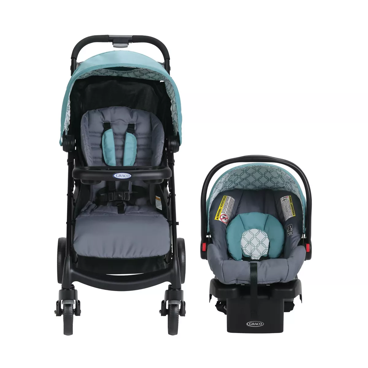 Graco Verb Click Connect Travel System with SnugRide Infant Car Seat - Merrick