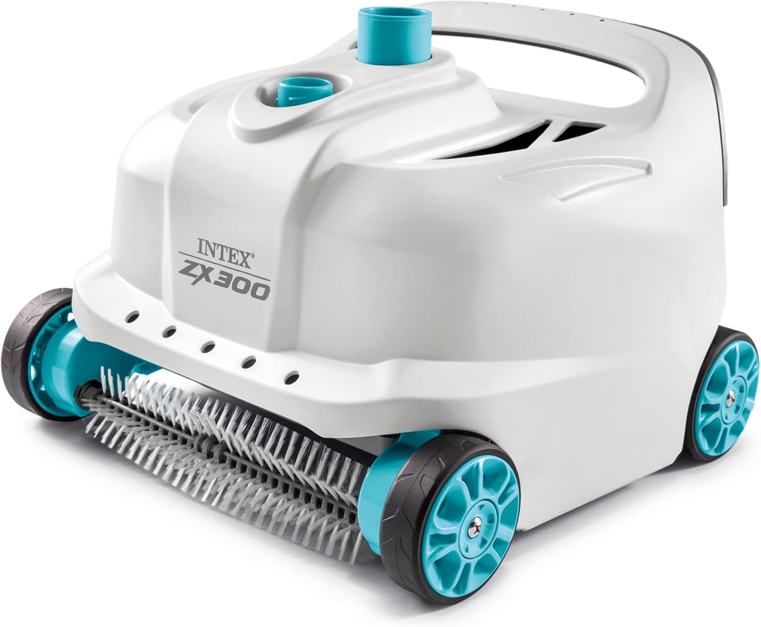 INTEX 28005E ZX300 Deluxe Pressure-Side Above Ground Automatic Pool Cleaner: For Bigger Pools – Cleans Pool Floors and Walls – Removes Debris – Removable Filter Tray – 21ft Tangle Free Hose