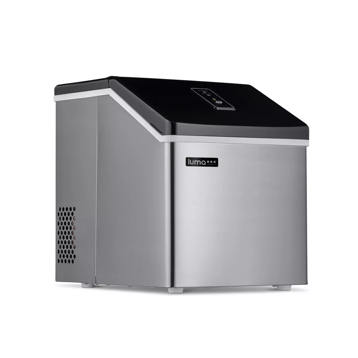 Luma Comfort Countertop Clear Ice Maker, 28 lbs. of Ice a Day with Easy to Clean BPA-Free Parts, Perfect for Cocktails, Scotch, Soda and More